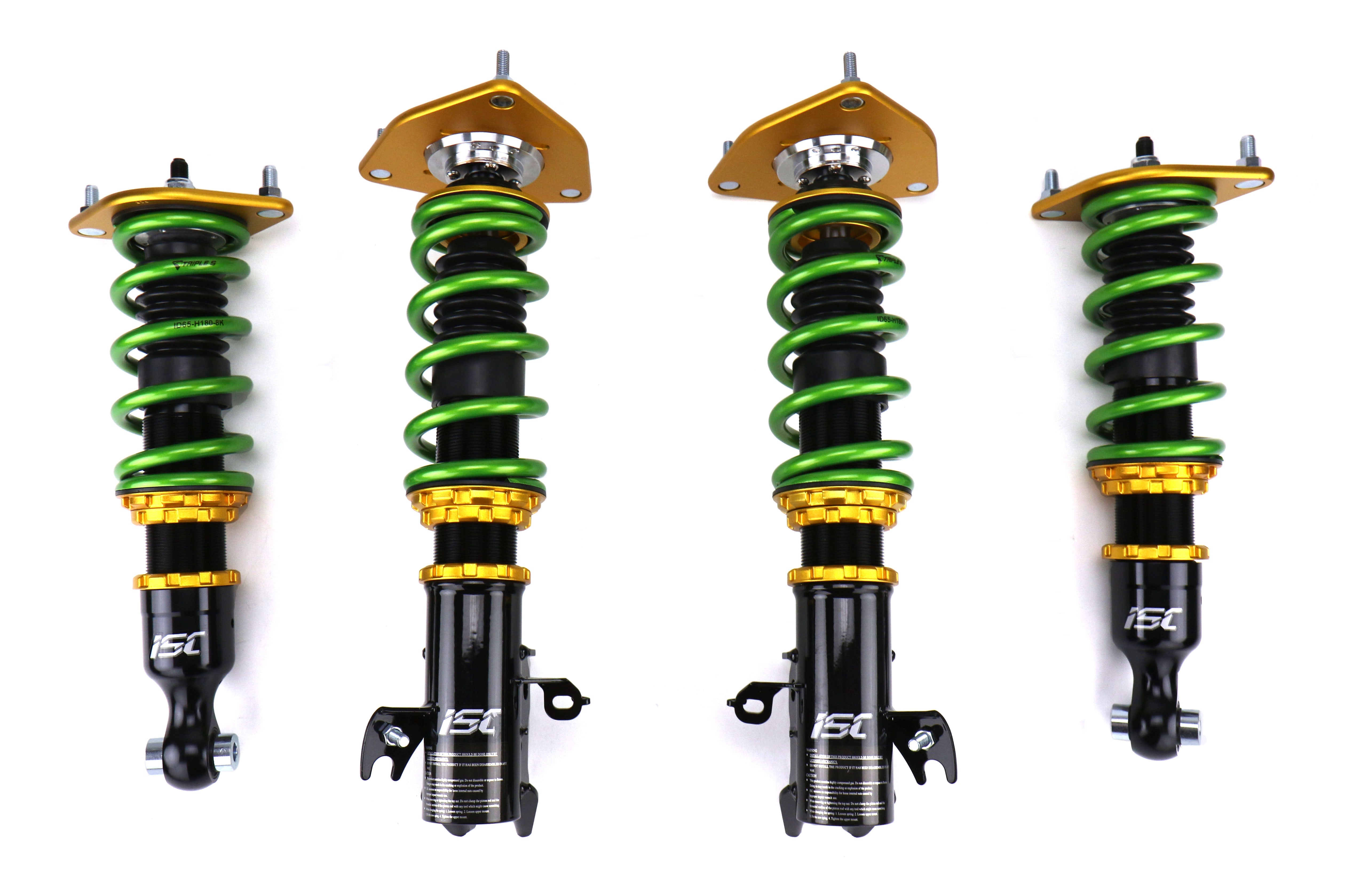ISC Suspension N1 Street Sport Coilover w/ Triple S Springs - 2015-2021 Subaru WRX / STI
